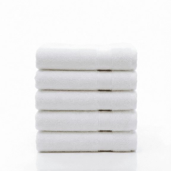 ZROVA 5-Pack 100% Cotton Hand Towels, 140g Ultra Soft & Absorbent Quick Dry Towels, 31.5" x 15.7" Solid Color Bath Towel Set for Bathroom, Hotel & Spa