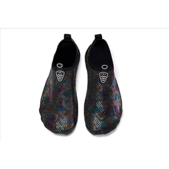 ZROVA Gold Gradient Water Shoes, Quick Dry Barefoot Aqua Socks for Beach, Swimming, Yoga, Fitness, Snorkeling, Fishing for Men Women