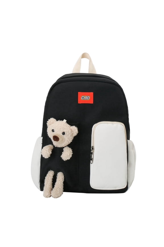 Plush Bear Backpack Kawaii Cute 13 Inch for School Travel Gift Small
