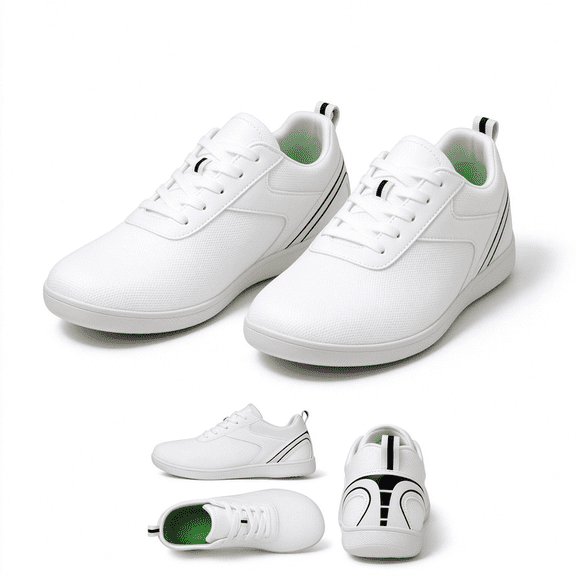 ZROVA Unisex Wide Toe Box Barefoot Knit Walking Shoes for Men Women