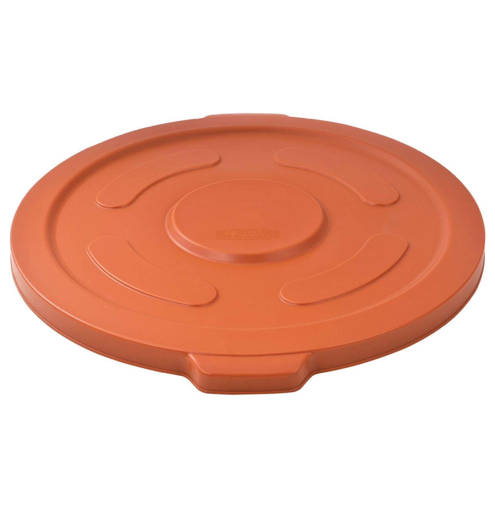 ZRQarq 55 Gallon Garbage Can Lid, Orange
