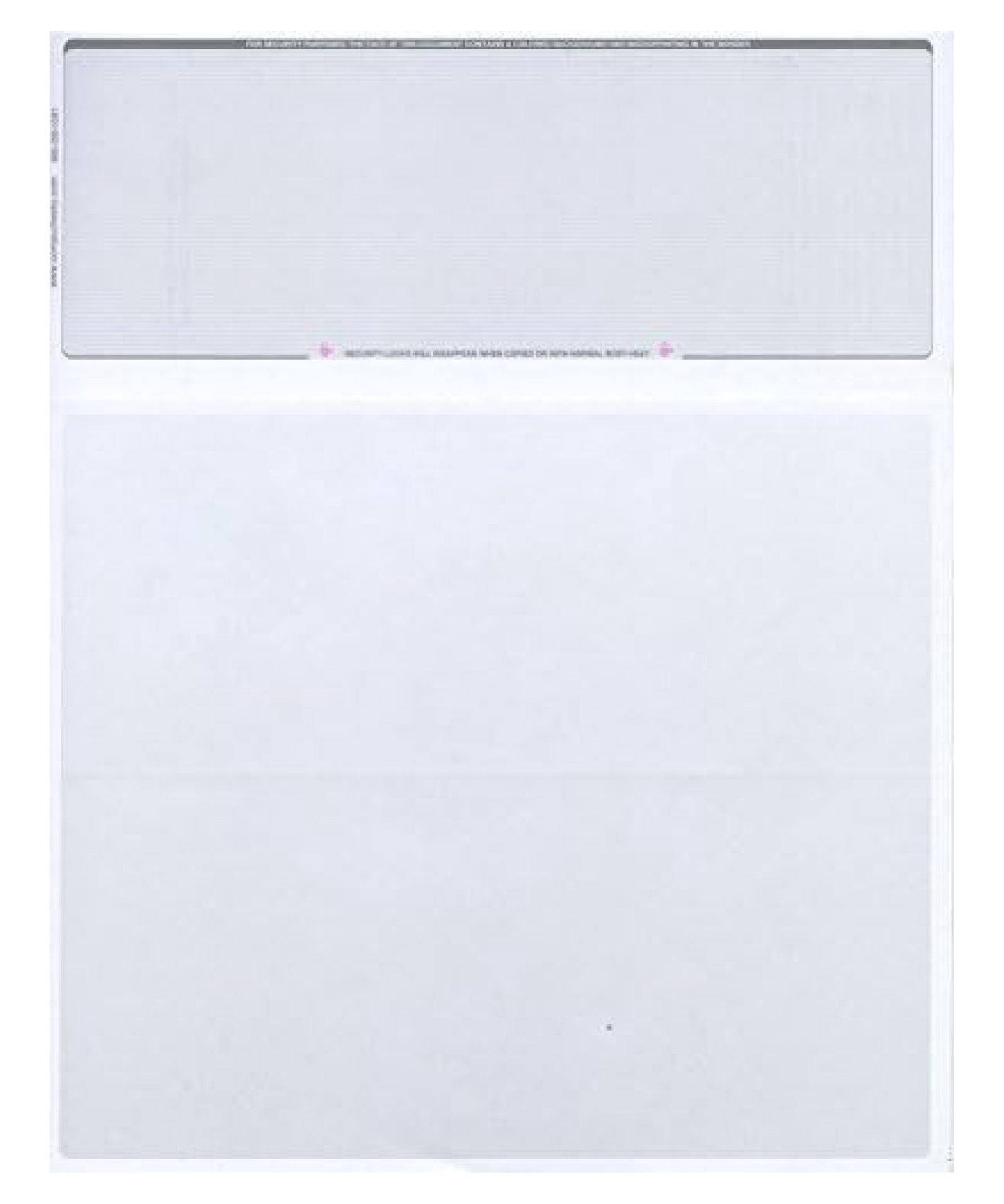 Business Voucher Checks Blank Business Check Paper - 1000 Sheets, Laser ...