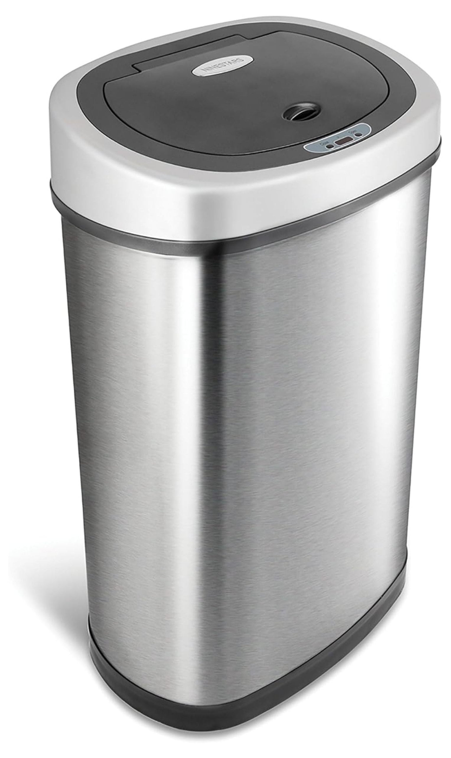 ZRQarq DZT509 Automatic Touchless Infrared Sensor Trash Can, 13 Gal