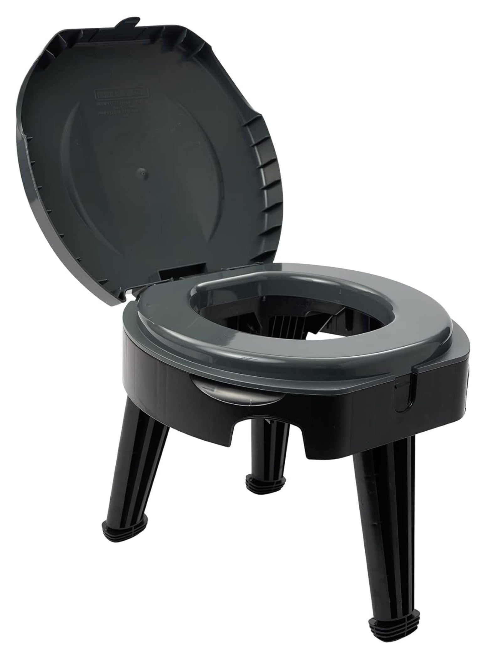 ZRQarq FOLD-to-GO Folding Portable Camping Toilet | 300 Pound Capacity | Compact & Lightweight