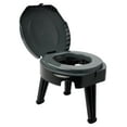 thumbnail image 1 of ZRQarq FOLD-to-GO Folding Portable Camping Toilet | 300 Pound Capacity | Compact & Lightweight, 1 of 6
