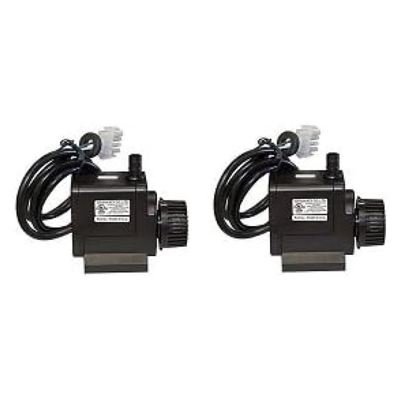 ZRuEzyX PUMP-CYC-3 Cyclone Replacement Pump, Fits 2000 and 3000 Evaporative Coolers, Model (2-(Pack))