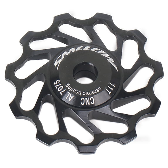 ZS 11T Rear Derailleur Guide Pulley w/Ceramic Sealed Bearing Jockey Bike Wheel Black