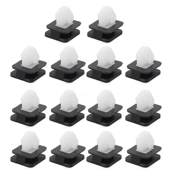 ZS 14Pcs Exterior Front Windshield Pillar Trim Clips Kits For Ford Explorer 2011 2012 2013 2014 2015 2016 2017 2018 2019 Plastic