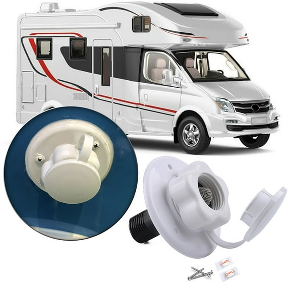 ZS 19mm Water Inlet Valve Hatch Gravity Fresh Water Fill For Car RV Camper Trailer