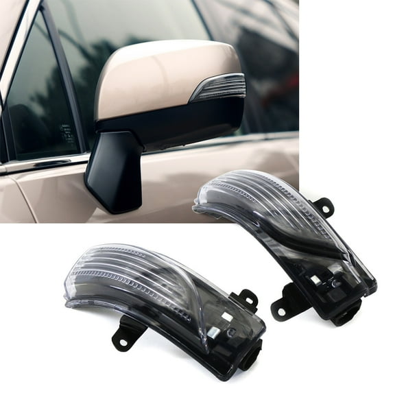 ZS 2Pcs Auto Rear View Mirror Light Turn Signal Lamp for Subaru Forester 2014-18 Impreza 12-14 Legacy Outback Crosstrek 13-14