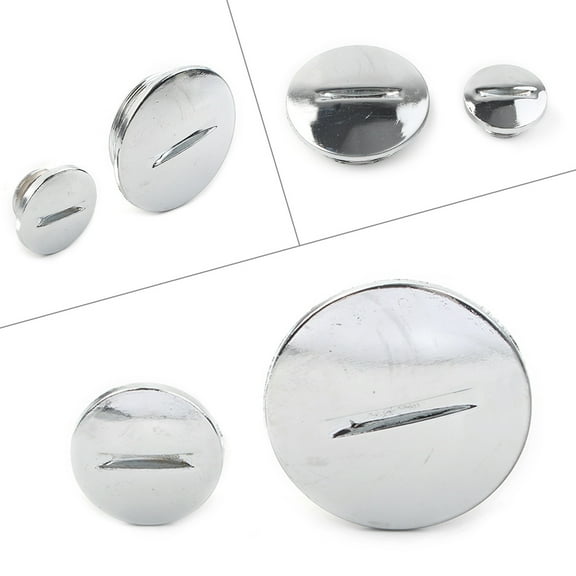 ZS 2Pcs Motorcycle Engine Stator Side Cover Cap Kits Universal For Chinese Taotao Sunl 50 70 90 110 125 CC ATV Quad