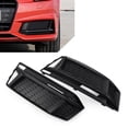 thumbnail image 1 of ZS 2x Front Bumper Fog Light Honeycomb Grille Cover for Audi A4 B9 S-Line S4 16-18, 1 of 10
