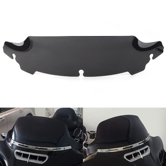 ZS 4.5' Wave Windshield Windscreen For Harley Touring Electra Street Glide 14-21
