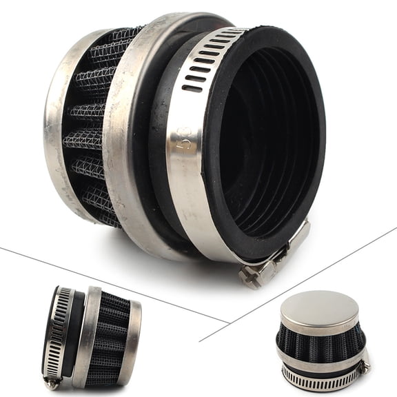 ZS 46mm Motorcycle Air Filter Cleaner Pod Intake for Honda CB 250 CB250N CB250R CB250S CB400 for Kawasaki KZ250 KZ250A