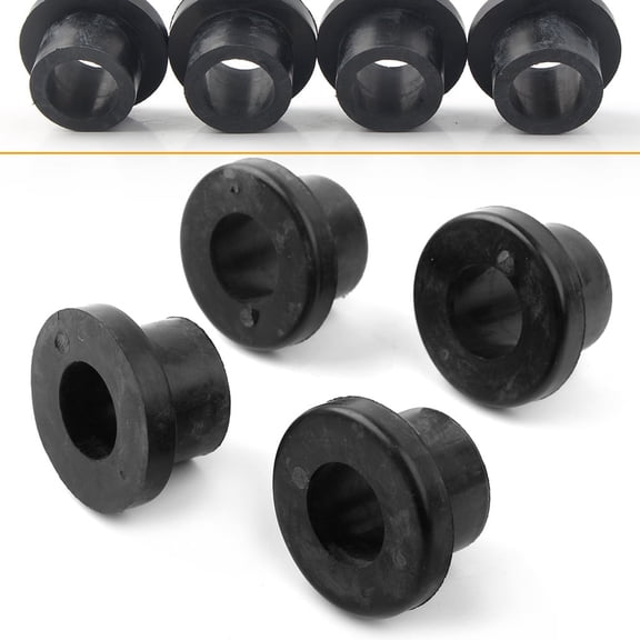 ZS 4Pcs Motorcycle Handlebar Riser Bushings 56161-83A For Harley Davidson Touring FLHT FLHX FLTR FLHR Rubber