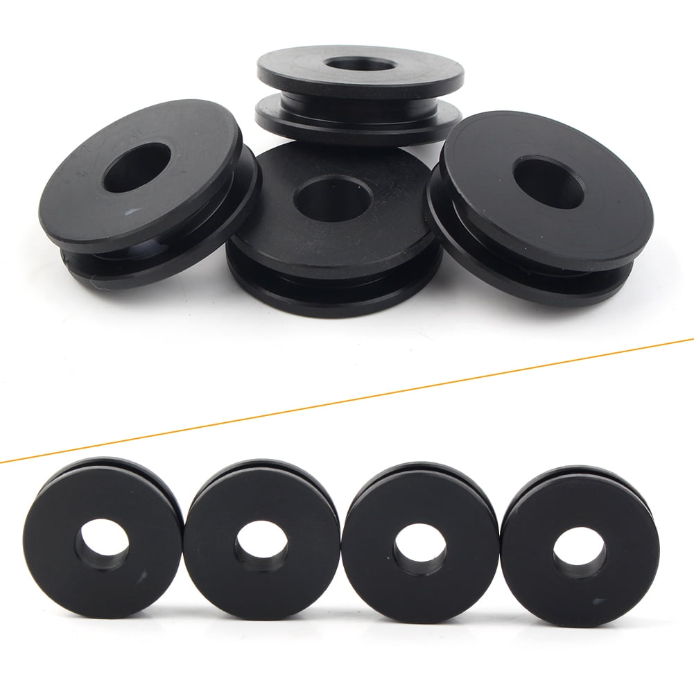 ZS 4pcs/Set Motorcycle Detachable Windshield Washer Bushing Grommets
