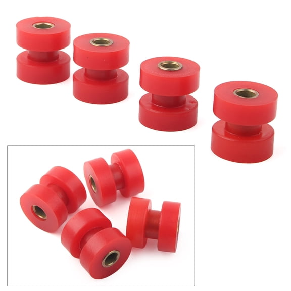 ZS 90.9053R Red Poly Peterbilt Exhaust Bushings