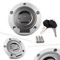 thumbnail image 1 of ZS CNC Aluminum Motorcycle Fuel Tank Gas Cap Cover 5-Holes w/ Keys For Yamaha MT-09 MT09 All Years Universal, 1 of 8
