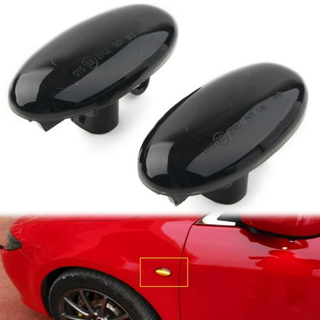 ZS Car Dynamic LED Side Marker Turn Signal Sequential Blinker Lights For Mazda 3 5 2006-2010 & For Mazda2 2011-2013 & MPV 2000-2006