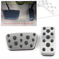 thumbnail image 1 of ZS Car Gas Brake Stainless Pedal Cover For Toyota Camry 2012-2017 Highlander 2008-2013 & For Lexus ES 2013-2018 RX 2010-2015 2Pcs, 1 of 9