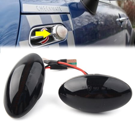 ZS Car LED Sequential Dynamic Side Marker Lamp Turn Signal Light For BMW Mini Cooper R50 R53 2002-2006 / R52 2004-2008