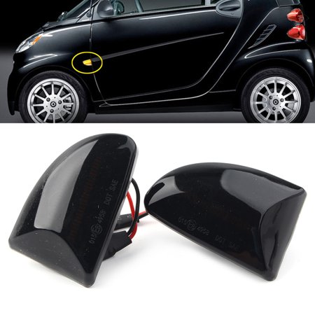 ZS Car LED Sequential Turn Signal Light Side Marker Lamp For Mercedes Benz Smart Fortwo W451 Coupe / Cabrio A451 2007-2014