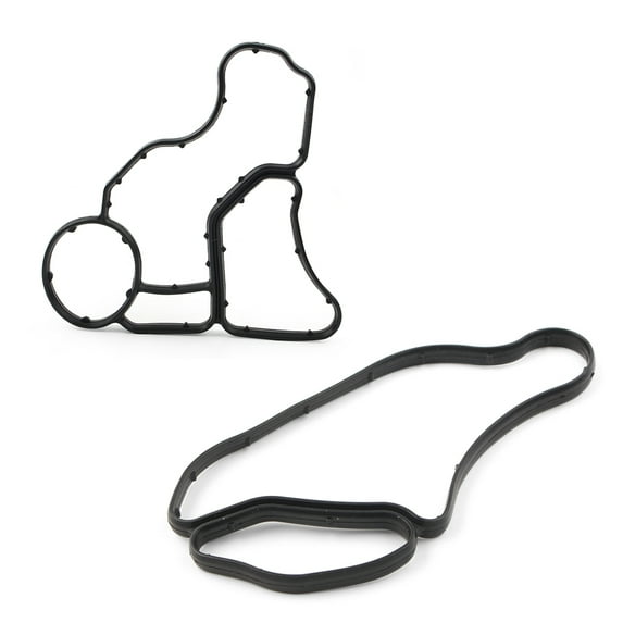 ZS Car Oil Filter Housing Gasket Cooler Seal Set For BMW X1 X3 X4 X5 X6 M3 M4 Z4 1 Series 11428637820 / 11428637821