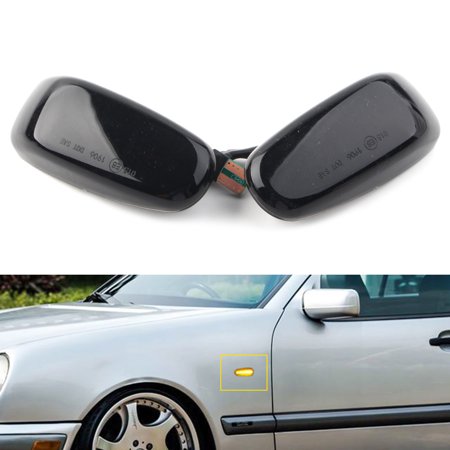 ZS Car Side Marker Lamp LED Sequential Dynamic Turn Signal Light For Mercedes Benz C E V CLK Class W210 W202 W638 C208 S210 R170