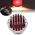 thumbnail image 1 of ZS Chrome Motorcycle Tail Brake Red Light Lamp Taillight For Harley Davidson Bobber Chopper Rat Hot Custom, 1 of 11