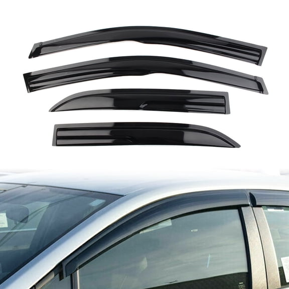 ZS Fit For Toyota Corolla Seden 2007-2013 Window Visor Rain Guard Deflectors 4Pcs