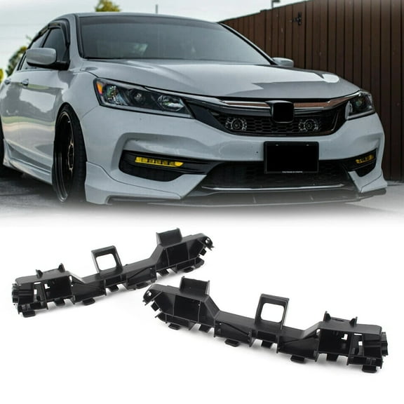 ZS For Honda Accord Sedan 2013 2014 2015 2016 2017 Car Front Bumper Bracket Holder Beam Mount Support Left Right 2Pcs