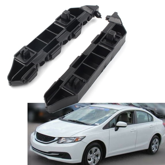 ZS For Honda Civic Sedan 2012 2013 2014 2015 Auto Front Bumper Bracket Holder Beam Mount Support 71198-TR0-A01 71193-TR0-A01