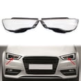thumbnail image 1 of ZS Headlight Lens Cover Auto Shell Clear Lens Lampshade for Audi A3 2013-2016 2PCS, 1 of 5