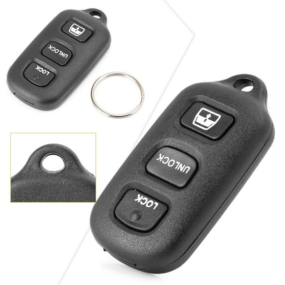 ZS Keyless Entry Remote Control Key Fob Replacement 3-Button for Toyota 4Runner 99-07 & Sequoia 01-07