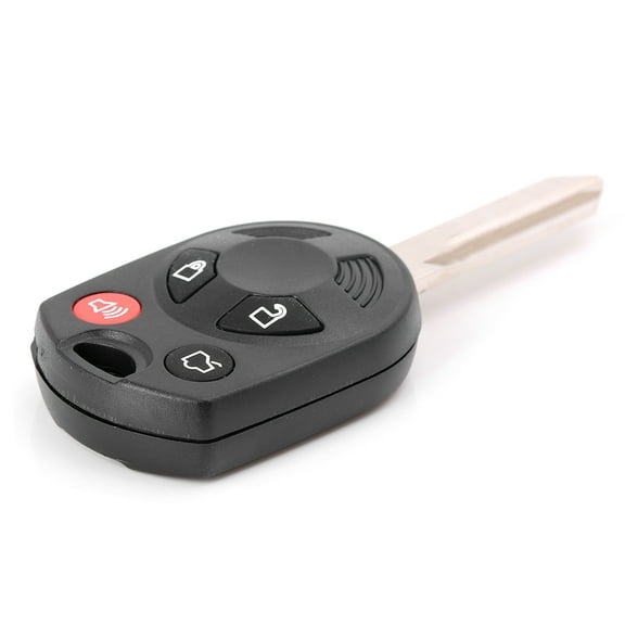 ZS Keyless Entry Remote Control Key Fob Replacement 4-Button Uncut Blade For 2004-2016 Ford F-150 F-250 F-350/F250 F350 Super Duty