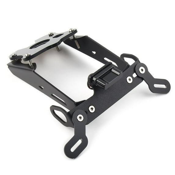 ZS MT09 21-22 Black Motorcycle License Plate Holder Fender Eliminator Tail Tidy For Yamaha MT-09 2021 2022