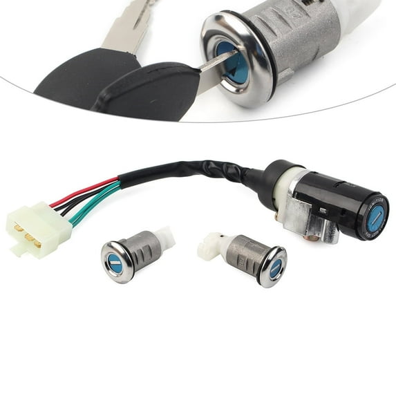 ZS 5-Wire Ignition Switch Lock Set For GY6 50cc Scooter Moped