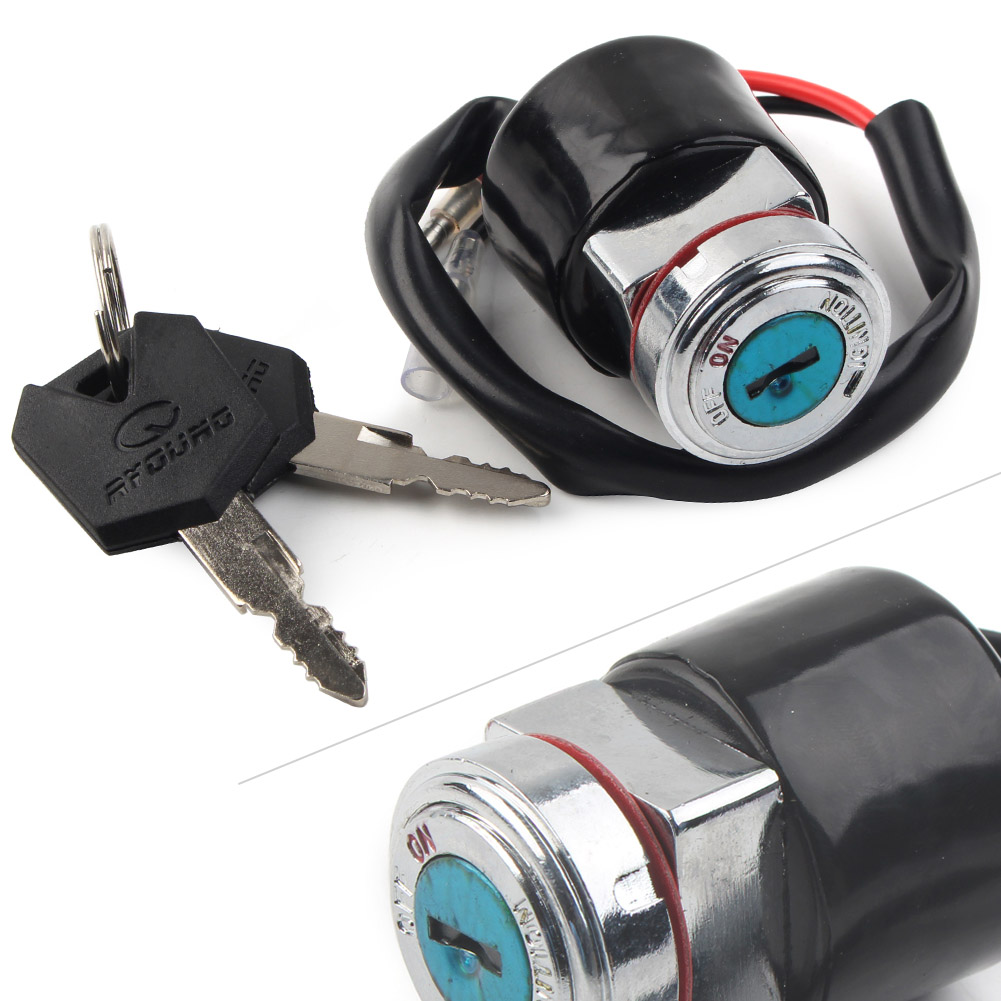 ZS Motorbike Ignition Switch Lock Keys For Honda CT90 CL70 CL90 CB125 ...