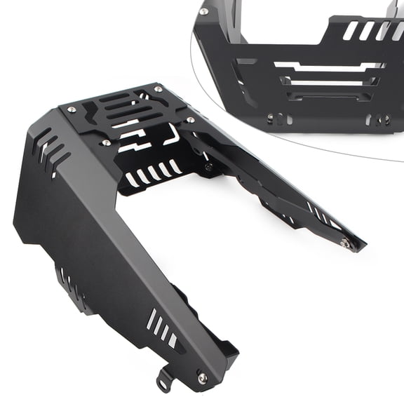 ZS Motorcycle Engine Protector Skid Plate Guard Chassis Protection Cover For Yamaha XSR 700 2018 -2020 / MT07 MT-07 2014-2021