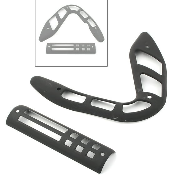 ZS New Muffler Exhaust Pipe Heat Shield Cover Protector for Yamaha PW80 PY80 G80T