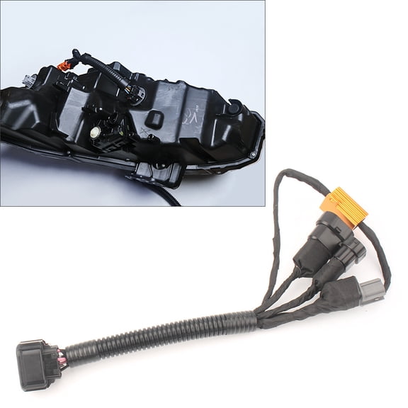 ZS OEM Car Halogen LED Headlight Harness For Honda Civic Touring Si LX EX 2016-2018 & For Civic Type R 2017-2018