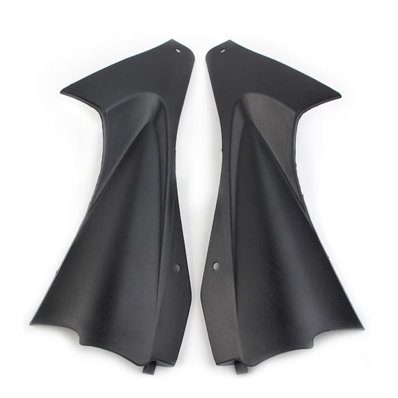 ZS Side Air Duct Cover Fairing Insert Part for Yamaha YZF R6 2006-2007 Black 2PCS