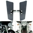 thumbnail image 1 of ZS Wind/Fork Air Deflector 2pcs for Honda VTX1300R Kawasaki Suzuki Yamaha Brown, 1 of 9