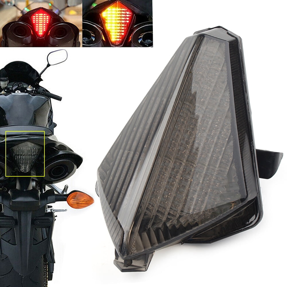 ZS YZF-R1 2007-2008 Motorcycle LED Tail Brake Light Turn Signals Lamp ...