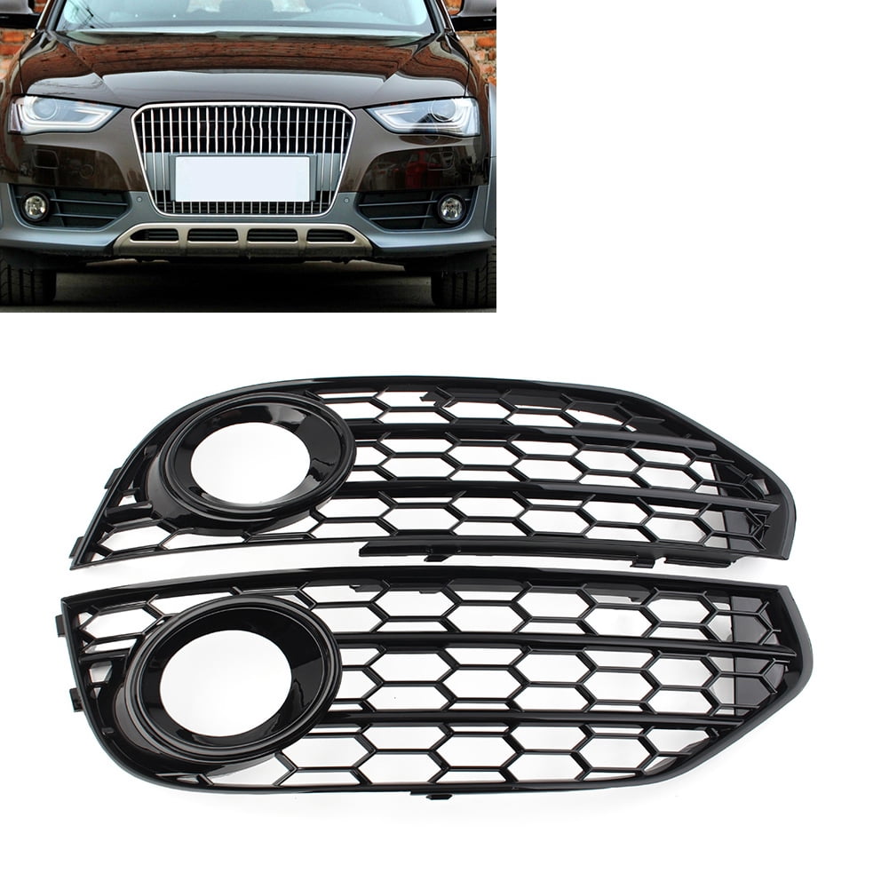 AUDI GENUINE A4 B8 Allroad 10-15 Bumper N/S Left Fog Light Grill