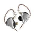 thumbnail image 1 of ZS10 3.5mm Wired In-ear Headphones 1DD+4BA HiFi Earphone Headset 2pin Detachable Cable, 1 of 7