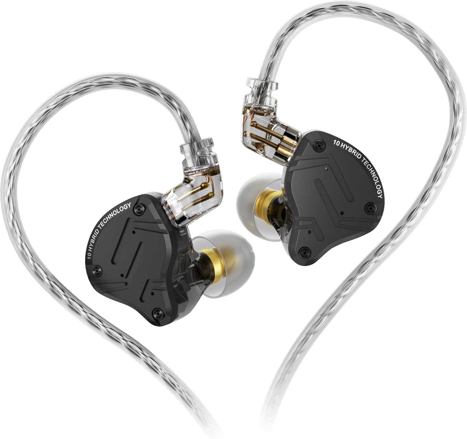 ZS10 PRO X inEar Monitors, Professional Noise Isolating Wired Earbuds