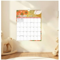 ZSBCMY 2026 Wall Calendar, Vertical Calendar for Home and Office, Ample Writing Space, Functional and Decorative Wall Planner, Monthly Organizer with Holidays and Notes