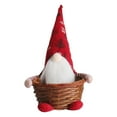 thumbnail image 1 of ZSBCMY Christmas Candy Basket, Faceless Doll Decoration, Holiday Gift Idea, Festive Fruit Basket, Unique Home Decor, Sweet Treats For All, 1 of 6