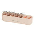 thumbnail image 1 of ZSBCMY Weekly Pills Organizer, 7 Compartments Portable Case, Travel Proof Pills Box, Medication Storage for Supplements, Compact Design for Easy Carry, 1 of 6